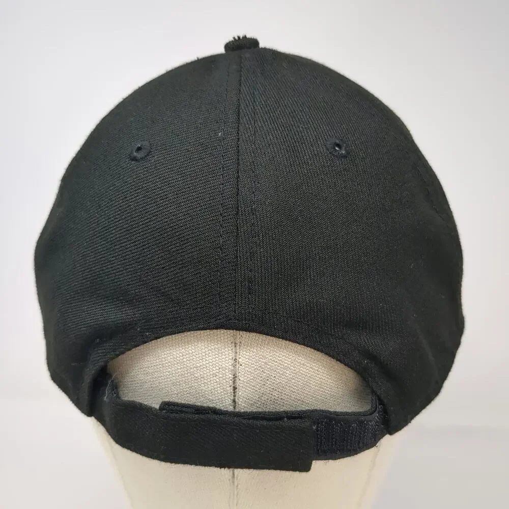 New Era Baseball Cap Black One Size Utah Jazz NBA Logo 9FORTY Strapback Hat
